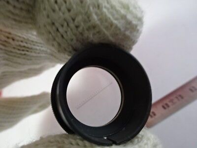 LENS 001" SCALE RETICLE EYEPIECE OCULAR BRASS MOUNT MICROSCOPE PART OPTICS 95-17