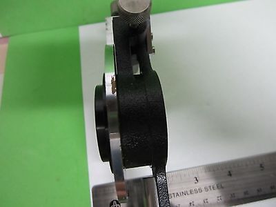 OPTICAL KARL LAMBRECHT VERNIER  POLARIZER ROTABLE AS IS OPTICS BIN#65-07