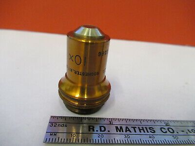 ANTIQUE BAUSCH LOMB APO 10X OBJECTIVE MICROSCOPE PART AS PICTURED &8z-a-112