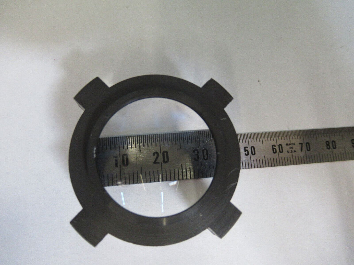 OPTICAL MOUNTED LENS CONVEX CX-CX OPTICS  AS PICTURED R2-A-115