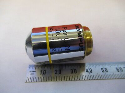 OLYMPUS OBJECTIVE INFINITY LENS 10X OPTICS MICROSCOPE PART AS PICTURED &F5-FT-79