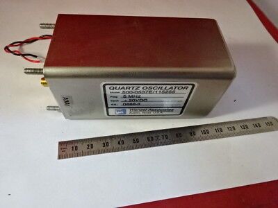 WENZEL MITEQ 5 MHz NIEDRIGES PHASENRAUSCH-QUARZOSZILLATOR-FREQUENZSTANDARD #6V-A-33