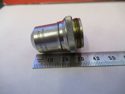 VINTAGE BAUSCH LOMB OBJECTIVE 10X  OPTICS MICROSCOPE PART AS PICTURED &13-FT-62