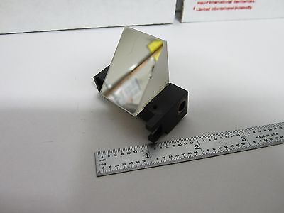 OPTICAL MICROSCOPE PART DMR LEICA MOUNTED MIRROR OPTICS AS IS BIN#D2-P-20