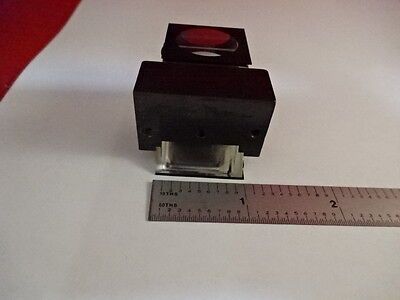 OPTICAL OLYMPUS JAPAN HEAD PRISM MICROSCOPE PART OPTICS AS IS #86-03