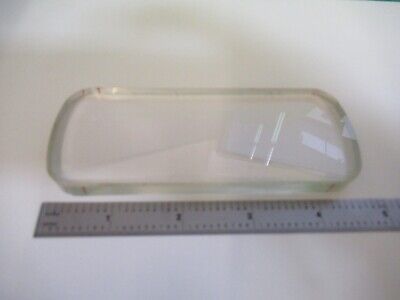 OPTICAL MIL SPEC WINDOW PLANO CONCAVE GLASS LASER OPTICS AS PICTURED &58-B-03