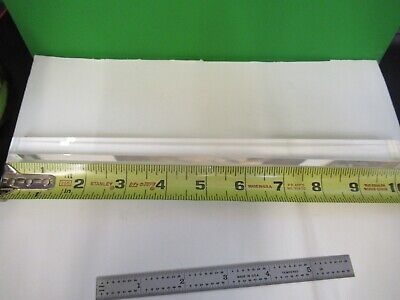 OPTICAL LARGE BK7 GLASS RECTANGULAR BAR NICE LASER OPTICS AS PICTURED &79-A-12