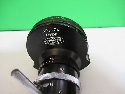 FOR PARTS OLYMPUS JAPAN FILTER WHEEL MICROSCOPE PART AS PICTURED &Z9-A-44