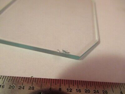 OPTICAL GLASS PLATE TRUNCATED OPTICS AS PICTURED &FT-6-70