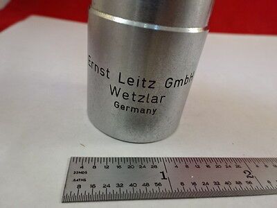 RARE MICROSCOPE OPTICS ERNST LEITZ GERMANY OBJECTIVE LENS AS PICTURED &Z8-04