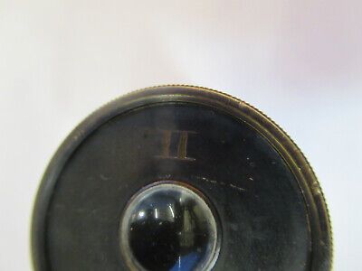 ANTIQUE 1860's SEIBERT GERMANY EYEPIECE II MICROSCOPE PART AS PICTURED &F1-A-29