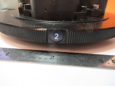 REICHERT AUSTRIA POLYVAR MAGNIFICATION CHANGER MICROSCOPE PART AS PIC &W8-A-106