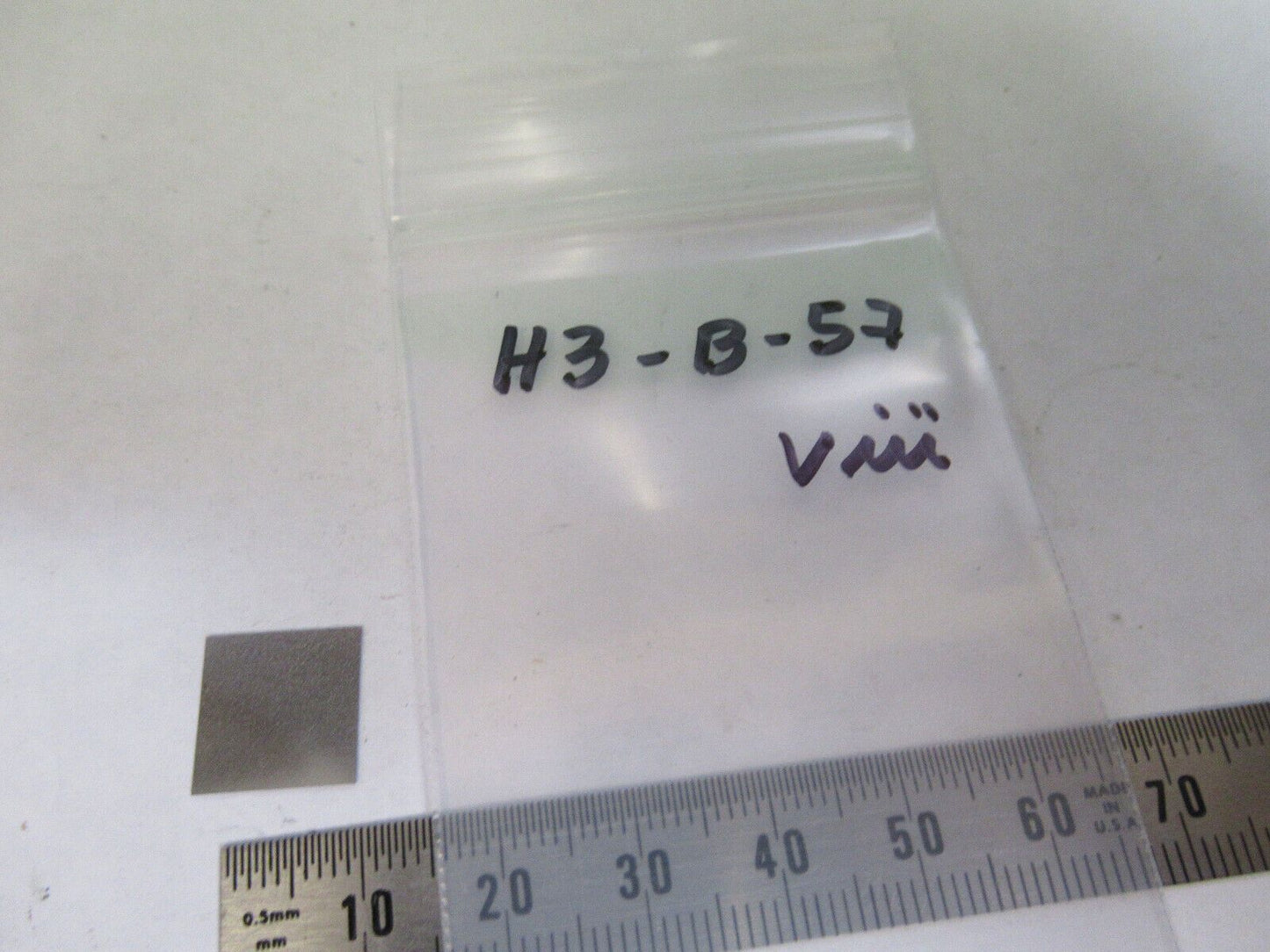 OPTICAL SILICON PHOTODIODE PLATE OPTICS AS PICTURED &H3-B-57