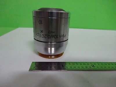 MICROSCOPE POLYVAR REICHERT LEICA OBJECTIVE PLAN 10X EPI DIC OPTICS BIN#W3-08