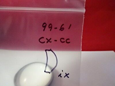 OPTICAL CONCAVE CONVEX CC CX LENS GLASS OPTICS AS PICTURED &99-61