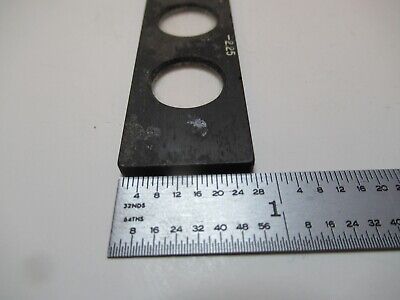 FOR PARTS ANTIQUE MICROSCOPE PART SLIDE "A" RARE UNKNOWN AS PICTURED &16-B-85