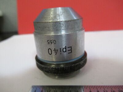 NIKON JAPAN EPI 40X OBJECTIVE LENS MICROSCOPE PART OPTICS AS PICTURED #B1-A-60