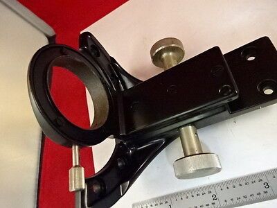 MICROSCOPE PART WILD HEERBRUGG SWISS M20 BRASS CONDENSER HOLDER AS IS #51-A-12