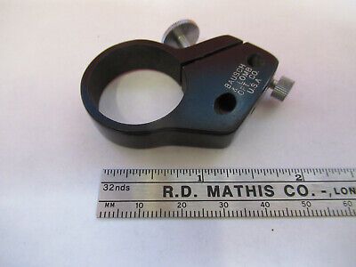 ANTIQUE BAUSCH LOMB HOLDER CLAMP MICROSCOPE PART AS PICTURED &8Z-A-155