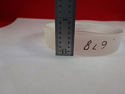 LARGE LENS CONVEX CONCAVE VERY NICE OPTICAL LASER OPTICS AS PICTURED &67-A-05