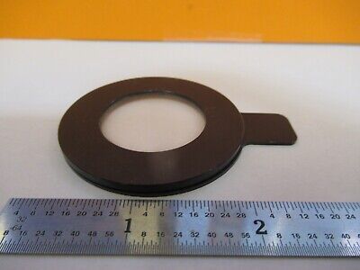 OPTICAL DIFFUSER FILTER LENS MICROSCOPE PART OPTICS as pictured &8M-A-53