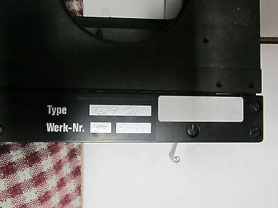 LEITZ WETZLAR LEICA PART MICROSCOPE SLIDE HOLDER ELECTRONIC Germany