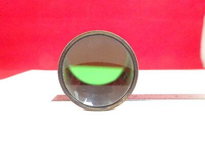 BAUSCH LOMB OPTICAL FILTER GREEN [no lens] MICROSCOPE PART AS PICTURED &H1-C-04