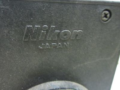 MICROSCOPE PART NIKON LAMP HOUSING AS IS BIN#51-02