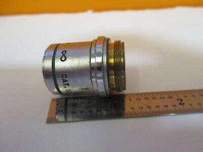 AO CAT 1019 10X ACHROMAT OBJECTIVE OPTICS MICROSCOPE PART AS PICTURED &1E-C-90