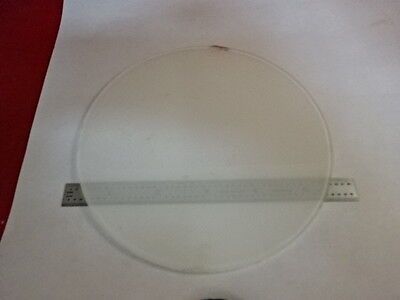 MICROSCOPE ILLUMINATOR OPAL GLASS PLATE OPTICAL GLASS OPTICS AS PICTURED &86-94