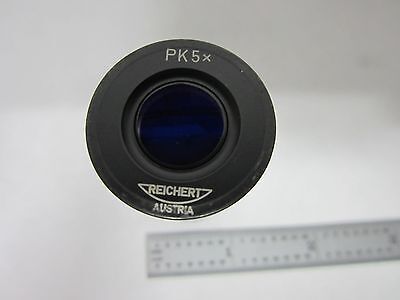 MICROSCOPE PART REICHERT AUSTRIA EYEPIECE PK5X OPTICS AS IS BIN#R6-B-09