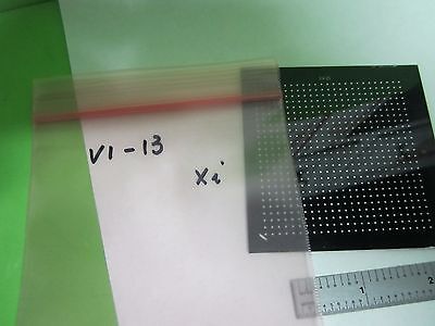 OPTICAL PATTERNED MASK LASER OPTICS AS IS BIN#V1-13