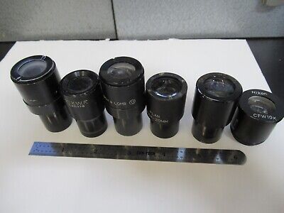 FOR PARTS LOT 6 EA OCULAR EYEPIECE MICROSCOPE PART OPTICS AS PIC &A7-A-60