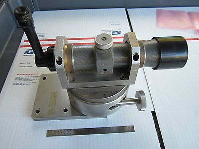 HILGER & WATTS UK OPTICS TELESCOPE COLLIMATOR ?? MOUNTED THETA BASE TD-3