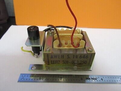 LEITZ GERMANY TRANSFORMER POWER SUPPLY MICROSCOPE PART AS PICTURED &14-FT-32