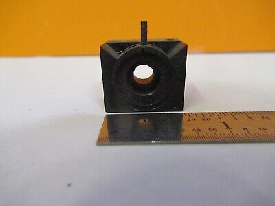 OPTICAL MOUNTED IRIS DIAPHRAGM OPTICS MICROSCOPE PART AS PICTURED &5K-A-46