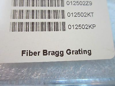 FIBER BRAGG GRATING 3M OPTICAL COMPONENT SENSOR ETC LASER OPTICS BIN#A2