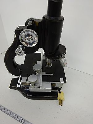 FOR PARTS SPENCER Buffalo AO  MICROSCOPE AMERICAN OPTICS AS IS BIN#TD-3 xv