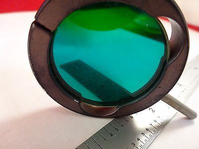 MICROSCOPE PART ZEISS GERMANY DICHROIC MOUNTED FILTER OPTICS AS IS BIN#E2-A-18