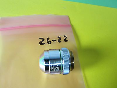 OPTICAL MICROSCOPE OBJECTIVE EPIPLAN 16X HD ZEISS GERMANY OPTICS BIN#26-22