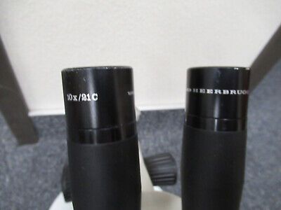 WILD HEERBRUGG SWISS  M1B STEREO MICROSCOPE AS PICTURED TB-3