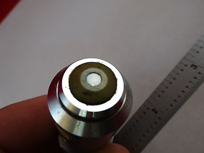 MICROSCOPE PART OBJECTIVE LEITZ GERMANY 40X OPTICS AS IS BIN#R2-C-21