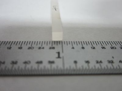 OPTICAL BI CONVEX LENS BAR 164 OPTICS AS IS BIN#R8-30