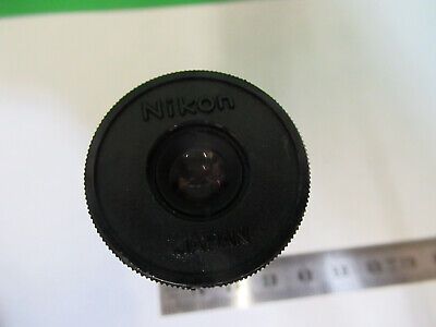 NIKON JAPAN EYEPIECE CENTERING  LENS MICROSCOPE PART AS PICTURED &Q9-A-80