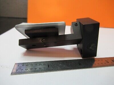 OLYMPUS JAPAN MOUNTED FLAT MIRROR OPTICS MICROSCOPE PART AS PICTURE &W8-A-88