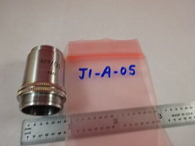 OBJECTIVE 10X /170 LEITZ GERMANY OPTICS MICROSCOPE PART AS PICTURED &J1-A-05