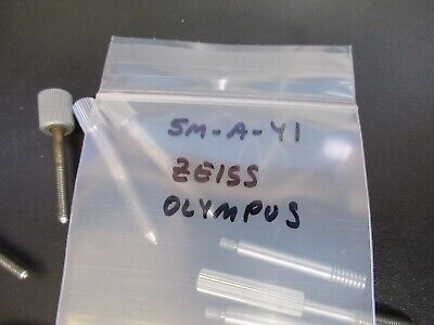 ZEISS OLYMPUS LOT ASSORTED SCREWS MICROSCOPE PART AS PICTURED &5M-A-41