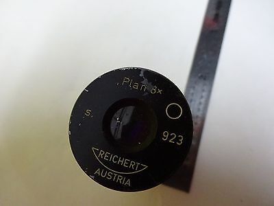 MICROSCOPE PART REICHERT AUSTRIA EYEPIECE PLAN 8X S. 923 OPTICS AS IS BIN#X2-32