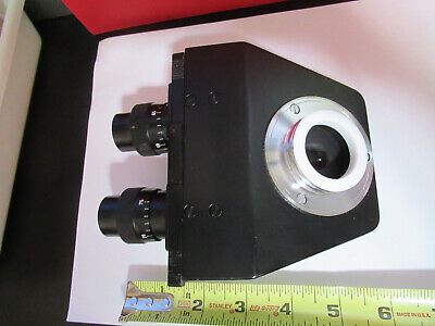 LEITZ GERMANY BINOCULAR HEAR OPTICS MICROSCOPE PART AS PICTURED &100-FT-34