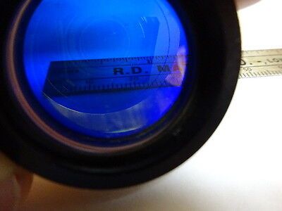 OPTICAL FILTER OPTICS AS IS #81-07